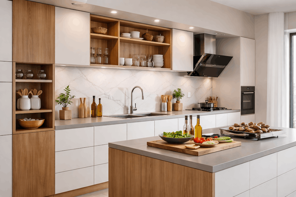 Modular kitchen design service in Noida, Greater Noida and Ghaziabad