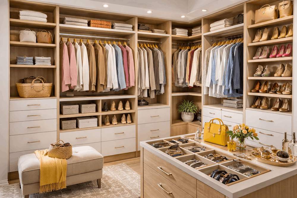Wardrobe and storage solutions designed for NCR apartments